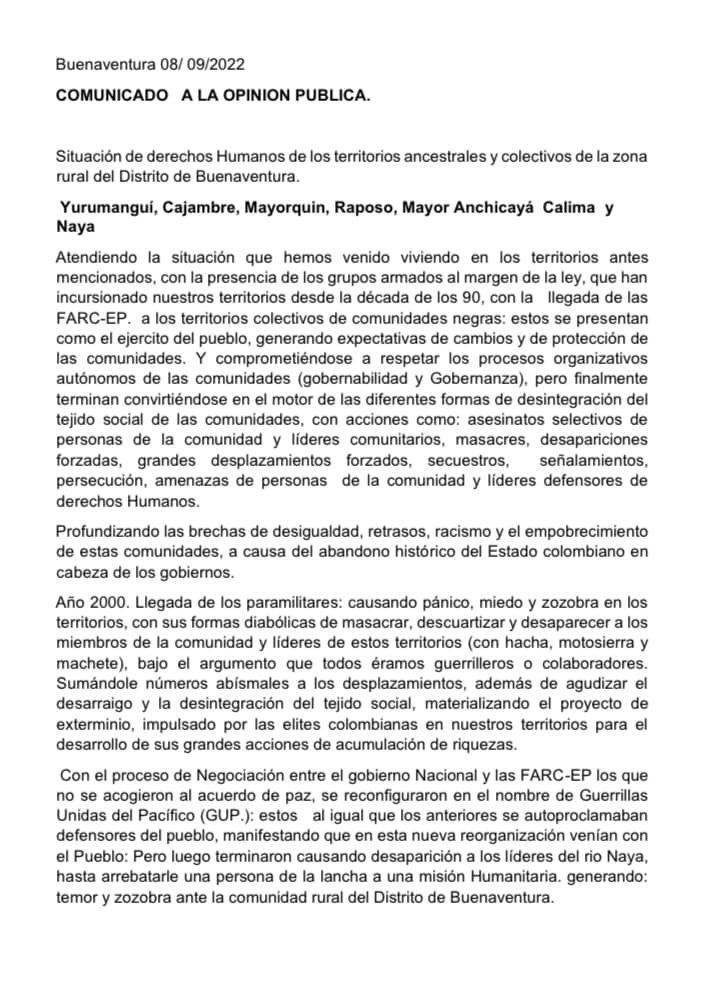 id71 Comunicado Consejos Comunitarios Distrito de Btura 2